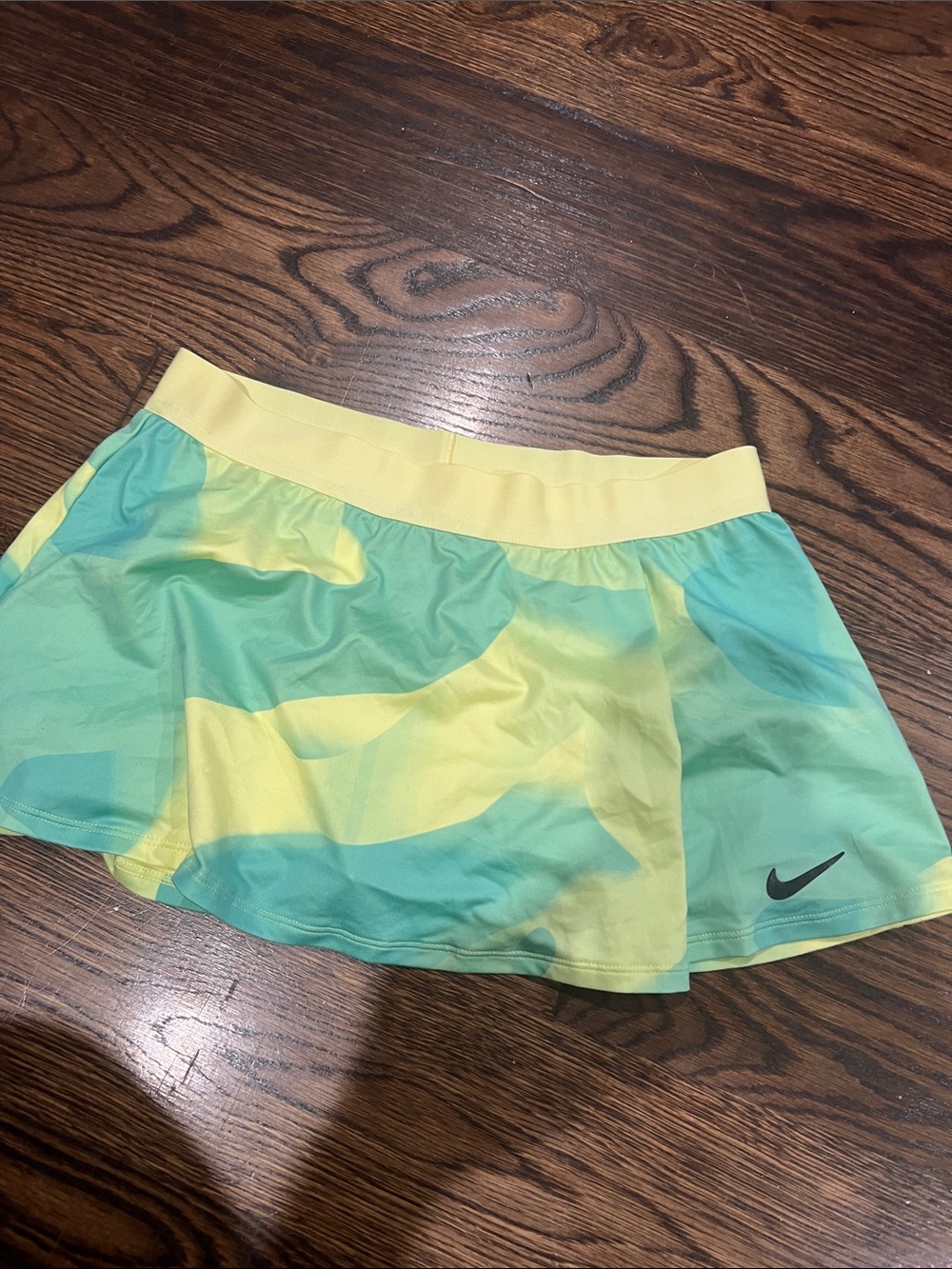 Nike Women’s Yellow & Teal Swim Skirt